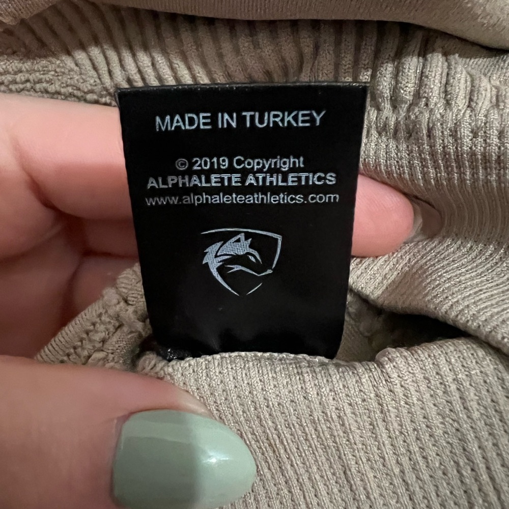 Alphalete Tan Razorback Sports Bra size small - Picture 5 of 5